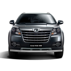 Защита переднего бампера одинарная d63мм (НПС) GREAT WALL HOVER H3 (2017-н.в.)