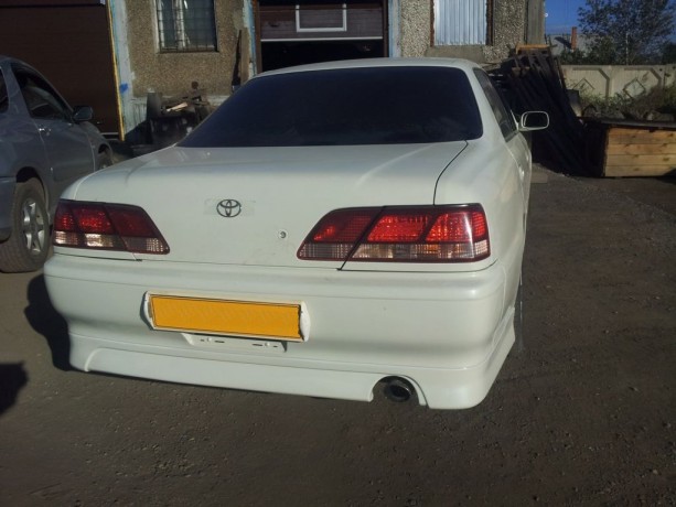Накладка на задний бампер "TRD" Toyota Cresta (100) купить недорого с доставкой в Тобольск