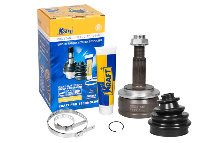 ШРУС наружный Toyota Auris 1.4-1.8 (2007-2012), Avensis 1.6-1.8 (2008-), Corolla 1.4-1.6 (2007-), OBERKRAFT купить недорого с доставкой в Тобольск