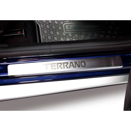 Накладки в проем дверей (4 шт) (НПС) NISSAN Terrano (2014-н.в.) купить недорого с доставкой в Тобольск