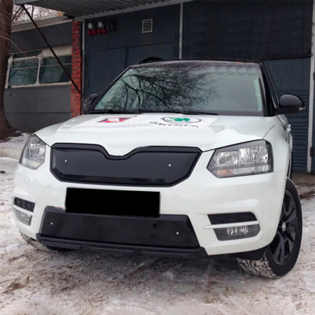 Зимний экран нижний, (под покраску) для Skoda Yeti City (2013-2018) купить недорого с доставкой в Тобольск