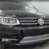 Защита радиатора "Standart" Volkswagen Caddy (2015-2020) низ, хром купить недорого с доставкой в Тобольск
