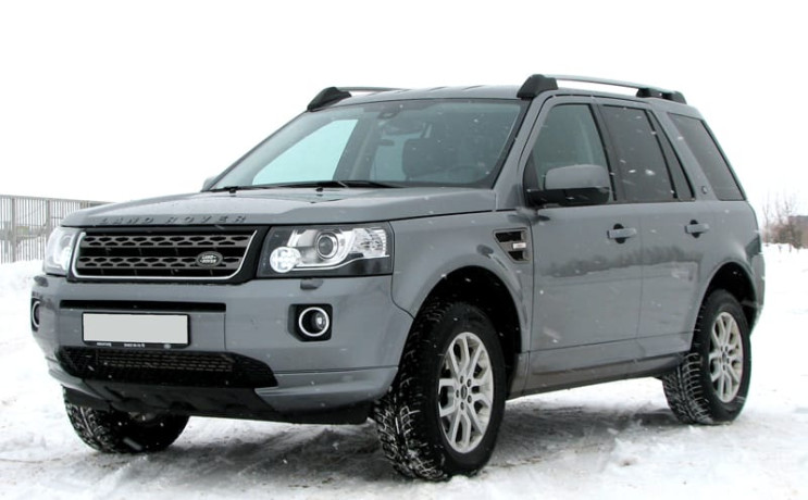 Рейлинги Land Rover Freelander (2006-2014 г.в.) Серебристый пластик купить недорого с доставкой в Тобольск
