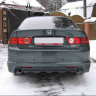 Накладка на задний бампер "Mugen" для Honda Accord (2006-2008) купить недорого с доставкой в Тобольск