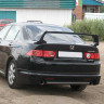 Накладка на задний бампер "Mugen" для Honda Accord (2006-2008) купить недорого с доставкой в Тобольск