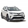 Защита переднего бампера «Труба» (d51) для Toyota RAV4 рестайлинг (2015-н.в.)(Окрашенное) купить недорого с доставкой в Тобольск