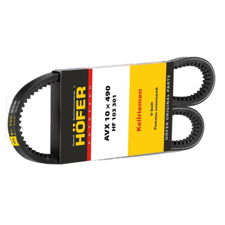 Ремень генератора 10х940 HOFFER зубчатый для B@3 2101-2107, 21213 купить недорого с доставкой в Тобольск