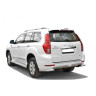 Защита заднего бампера «Уголки» (d63.5) Haval H9(Нерж. Сталь) купить недорого с доставкой в Тобольск
