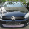 Защита радиатора "Standart" Volkswagen Golf (2008-2013) хром купить недорого с доставкой в Тобольск