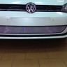 Защита радиатора "Standart" Volkswagen Golf (2012-2017) хром купить недорого с доставкой в Тобольск