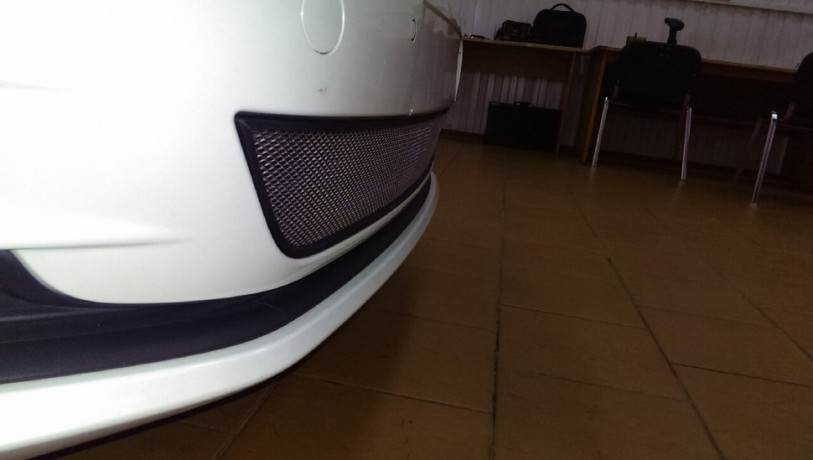 Защита радиатора "Standart" Volkswagen Golf (2012-2017) хром купить недорого с доставкой в Тобольск