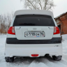 Накладка на задний бампер "Mugen style" для Hyundai Getz рестайлинг (2004-2007 г.в.) купить недорого с доставкой в Тобольск