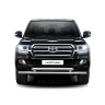 Защита переднего бампера двойная d63/63мм (НПС) Toyota Land Cruiser 200 (2014-н.в.) купить недорого с доставкой в Тобольск