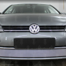 Защита радиатора "Standart" Volkswagen Golf (2016-2019) хром купить недорого с доставкой в Тобольск