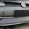 Защита радиатора "Standart" Volkswagen Golf (2016-2019) хром купить недорого с доставкой в Тобольск