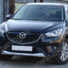 Накладка (юбка) переднего бампера для Mazda CX-5 (2011-2016) купить недорого с доставкой в Тобольск