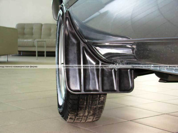 Брызговики передние расширенные B@3 2123 "Chevrolet Niv@" до 2009 г. (2 шт.) купить недорого с доставкой в Тобольск