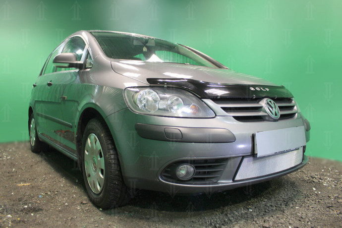 Защита радиатора "Standart" Volkswagen Golf Plus (2004-2008) хром купить недорого с доставкой в Тобольск