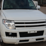 Решетка радиатора "Broomer Design" var №2 для Mitsubishi Pajero 4 (2006-2015) купить недорого с доставкой в Тобольск