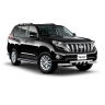 Защита переднего бампера двойная с зубьями d63/63мм (НПС) Toyota Land Cruiser Prado 150 (2013-2016 г.в.) купить недорого с доставкой в Тобольск