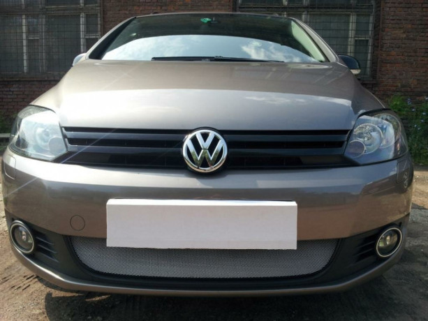 Защита радиатора "Standart" Volkswagen Golf Plus (2008-2014) хром купить недорого с доставкой в Тобольск