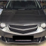 Решетка радиатора "Sport" (без сетки) var №3 для Honda Accord VIII (2008-2010) купить недорого с доставкой в Тобольск