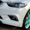 Клыки (накладки) переднего бампера "SkyActivSport" var №1 для Mazda 6 (2013-н.в.) купить недорого с доставкой в Тобольск