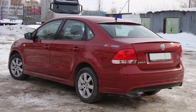 Козырек на заднее стекло для Volkswagen Polo Sedan (2010-2020) купить недорого с доставкой в Тобольск