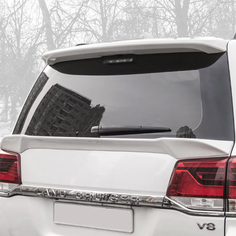 Лип спойлер под стекло вариант №1 для Toyota Land Cruiser 200 (2015-2021) купить недорого с доставкой в Тобольск