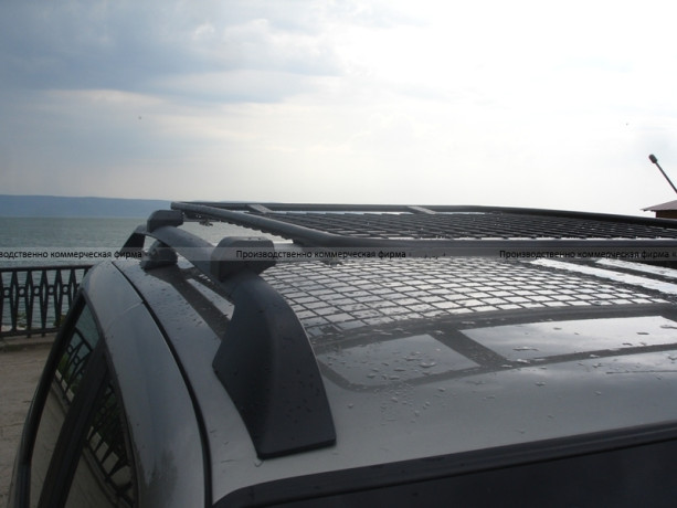 Грузовая платформа «Стандарт» для B@3 2123 "Chevrolet Niv@" (установка на штатные рейлинги ) купить недорого с доставкой в Тобольск