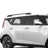 Рейлинги для Kia Soul (2018-н.в.) Серебристый пластик купить недорого с доставкой в Тобольск