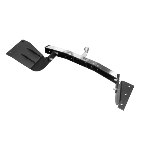 ТСУ /тип F/ с НЕРЖ накладкой MITSUBISHI Outlander XL 2007-2012/ CITROEN С-Сrosser 2007-2012/ PEUGEOT 4007 2007-2012 купить недорого с доставкой в Тобольск