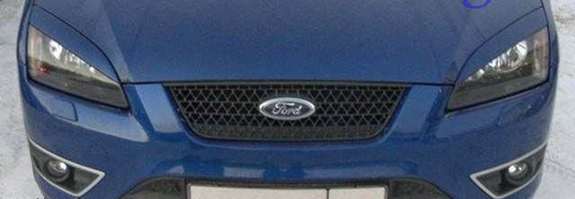 Накладки на фары (реснички) широкие var №2 для Ford Focus 2 (2004-2008) купить недорого с доставкой в Тобольск