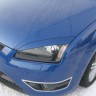 Накладки на фары (реснички) широкие var №2 для Ford Focus 2 (2004-2008) купить недорого с доставкой в Тобольск