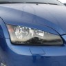 Накладки на фары (реснички) широкие var №2 для Ford Focus 2 (2004-2008) купить недорого с доставкой в Тобольск