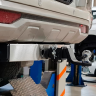ТСУ /съемный квадрат/ c НЕРЖ Накладкой Mitsubishi Pajero Sport (2021-н.в.) купить недорого с доставкой в Тобольск