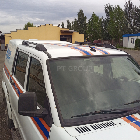 Рейлинги (Черный муар) U@Z Pickup 2008- купить недорого с доставкой в Тобольск