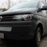 Защита радиатора "Standart" Volkswagen T5 Transporter, Multivan,Caravelle рестайлинг (2009-2015) хром купить недорого с доставкой в Тобольск