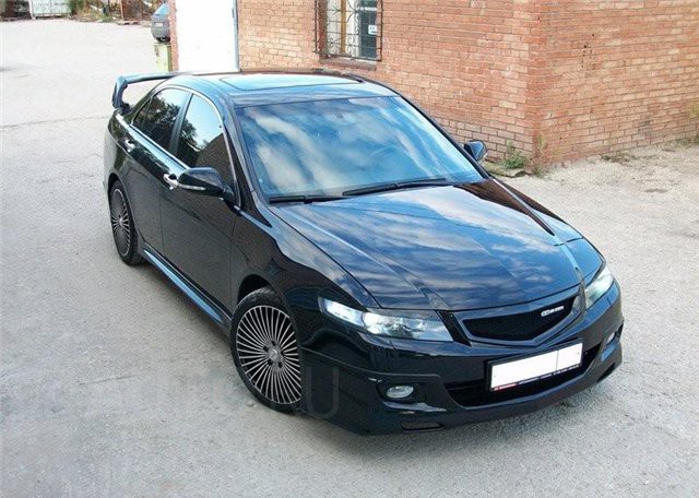 Накладки на фары (реснички) широкие для Honda Accord VII (2004-2008) купить недорого с доставкой в Тобольск