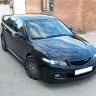 Накладки на фары (реснички) широкие для Honda Accord VII (2004-2008) купить недорого с доставкой в Тобольск