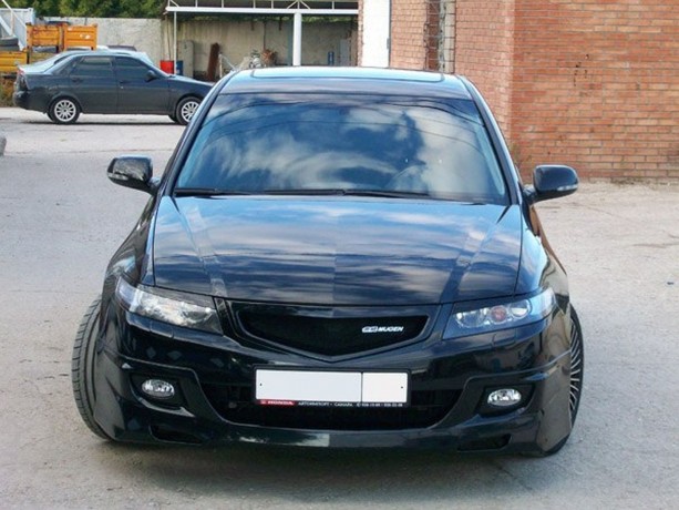 Накладки на фары (реснички) широкие для Honda Accord VII (2004-2008) купить недорого с доставкой в Тобольск