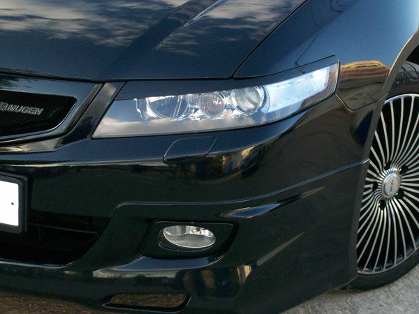 Накладки на фары (реснички) широкие для Honda Accord VII (2004-2008) купить недорого с доставкой в Тобольск