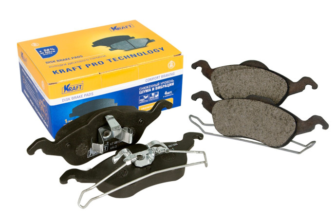 Колодки дисковые передние Ford Focus (1998-2004) OBERKRAFT купить недорого с доставкой в Тобольск