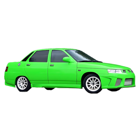 Накладки на пороги "AVR-Аврора" для B@3 2110, 2111, 2112 (АБС-пластик) купить недорого с доставкой в Тобольск