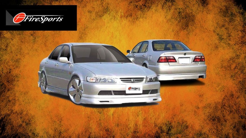 Накладки на пороги "Fire Sports" Honda Accord/Torneo (CF3, CF4, CF5) купить недорого с доставкой в Тобольск