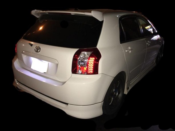 Накладки-уши на спойлер "C-One" Toyota Corolla Runx / Allex купить недорого с доставкой в Тобольск