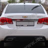 Диффузор заднего бампера var №2 (текстурный пластик) для Chevrolet Cruze (2008-2012) купить недорого с доставкой в Тобольск
