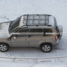 Платформа "Спринт" на B@3 2123 "Chevrolet Niv@" установка на штатные рейлинги купить недорого с доставкой в Тобольск