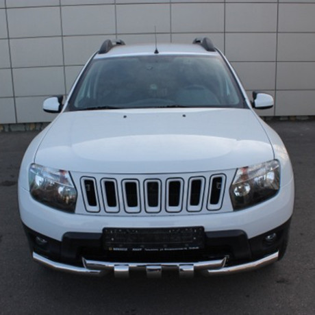 Решетка радиатора "Jeep" для Renault Duster (2010-2021) купить недорого с доставкой в Тобольск