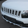 Решетка радиатора "Jeep" для Renault Duster (2010-2021) купить недорого с доставкой в Тобольск